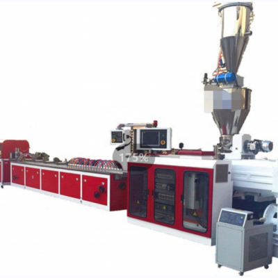 Pe Wood Plastic Extrusion Machine Line With Factory Price